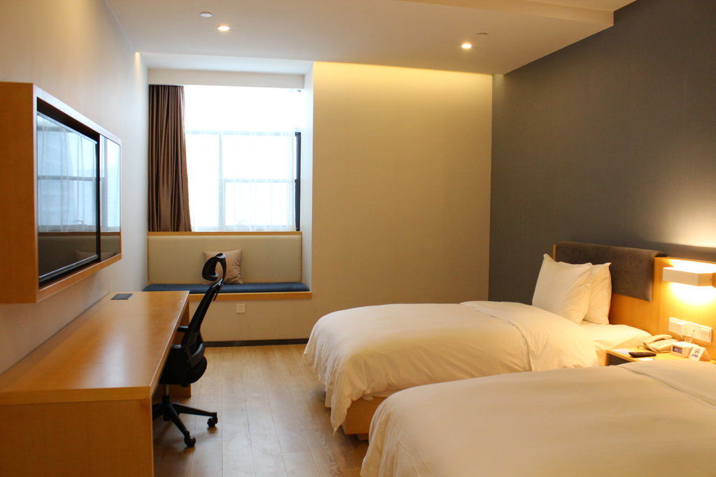 Holiday Inn Express - Jinan Exhibition Center, An Ihg Hotel Exterior foto